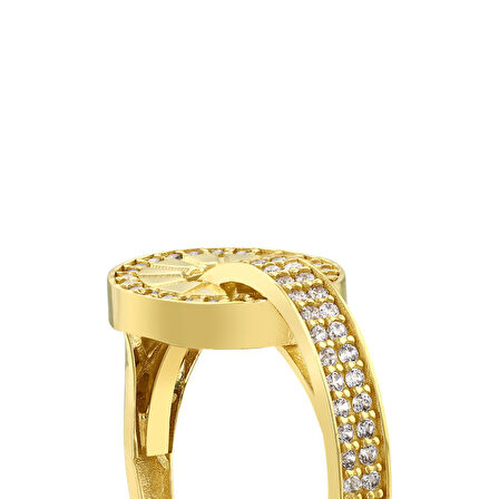 Altın Tasarım Yüzük - 14K