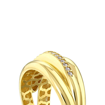 Altın Tasarım Yüzük - 14K