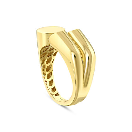 Altın Tasarım Yüzük - 14K