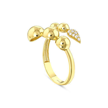 Altın Tasarım Yüzük - 14K