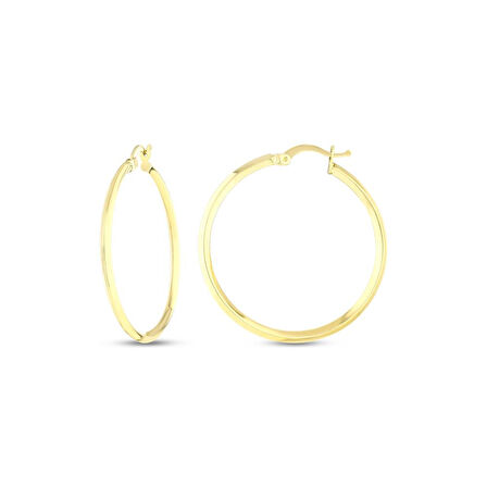 Altın Halka Küpe - 14K