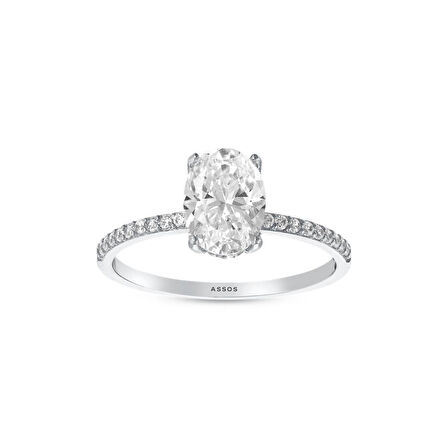 Altın Tektaş Yüzük - 14K