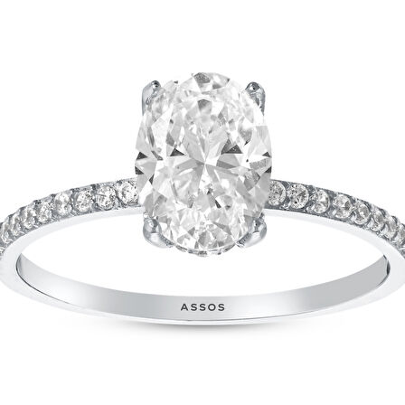 Altın Tektaş Yüzük - 14K