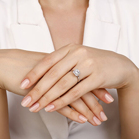 Altın Tektaş Yüzük - 14K