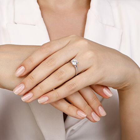 Altın Tektaş Yüzük - 14K