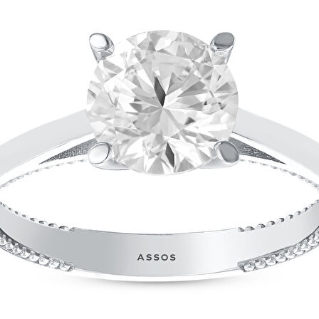 Altın Tektaş Yüzük - 14K