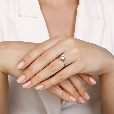 Altın Tektaş Yüzük - 14K