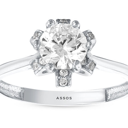 Altın Tektaş Yüzük - 14K