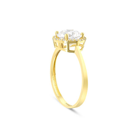 Altın Tasarım Yüzük - 14K