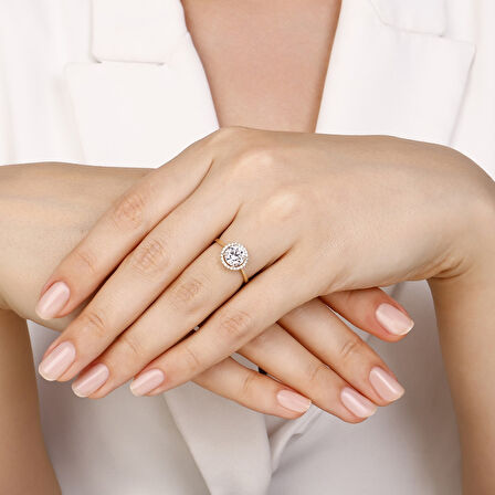 Altın Tasarım Yüzük - 14K