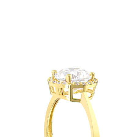 Altın Tasarım Yüzük - 14K