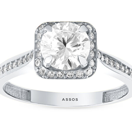 Altın Tektaş Yüzük - 14K