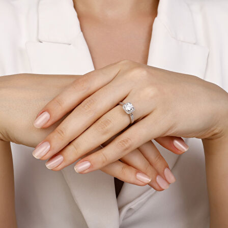 Altın Tektaş Yüzük - 14K