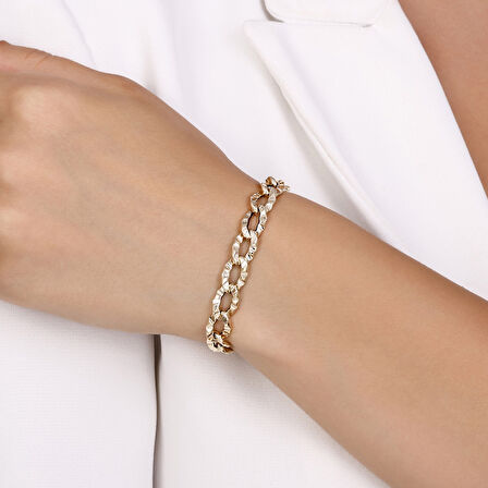 Altın Zincir Bileklik - 14K