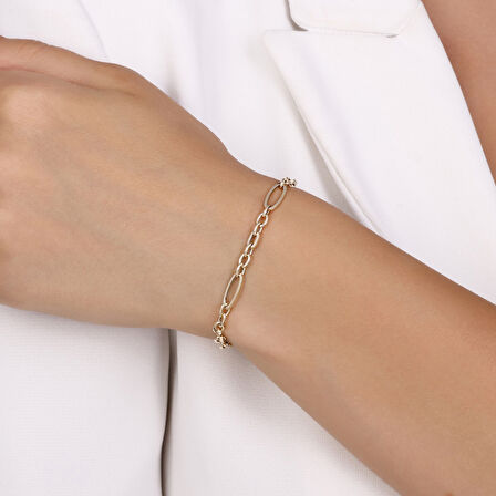 Altın Zincir Bileklik - 14K