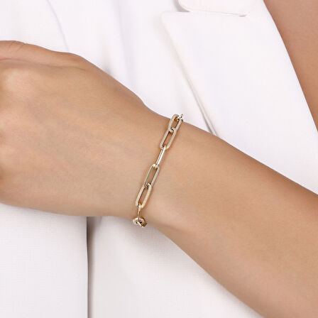 Altın Zincir Bileklik - 14K