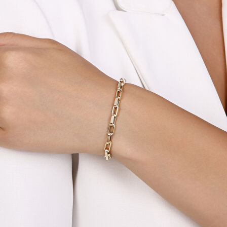 Altın Zincir Bileklik - 14K