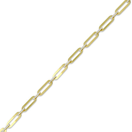 Altın Tasarım Bileklik - 14K