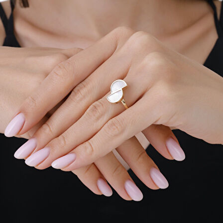 Tasarım Altın Yüzük - 14K