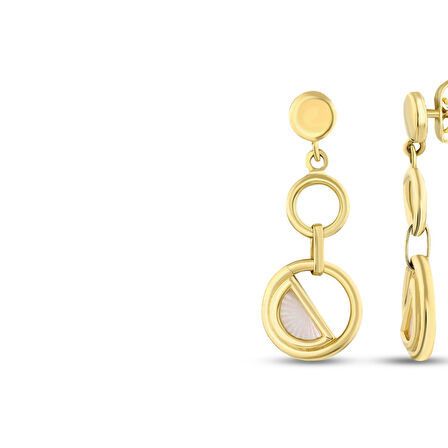 Tasarım Altın Küpe - 14K