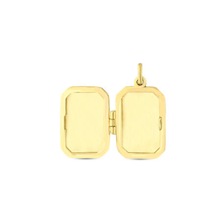 Altın Kapaklı Kolye Ucu - 14K