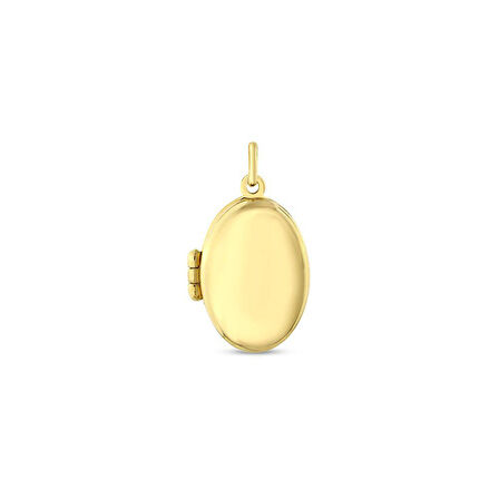 Altın Kapaklı Kolye Ucu - 14K