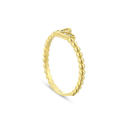 Tasarım Altın Yüzük - 14K - 1.45gr