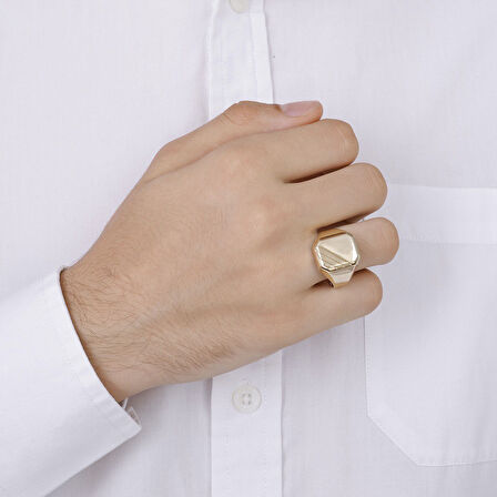 Altın Erkek Yüzük - 14K