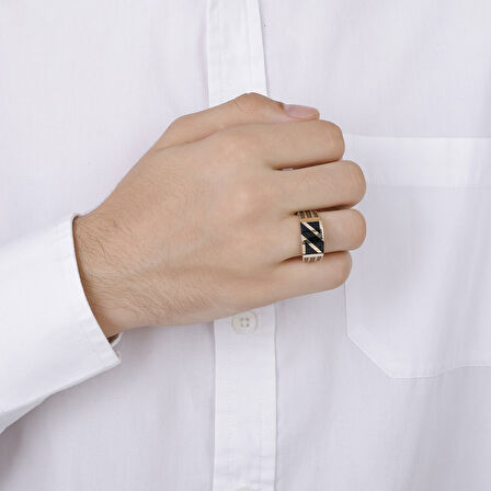 Altın Erkek Yüzük - 14K