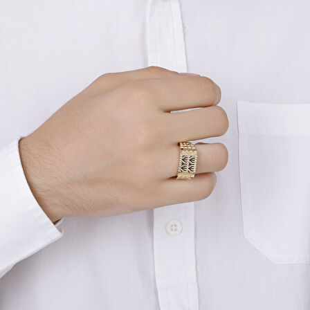 Altın Erkek Yüzük - 14K