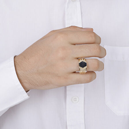 Altın Erkek Yüzük - 14K