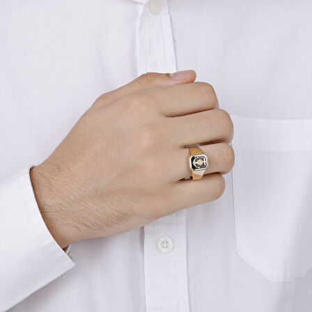 Altın Erkek Yüzük - 14K