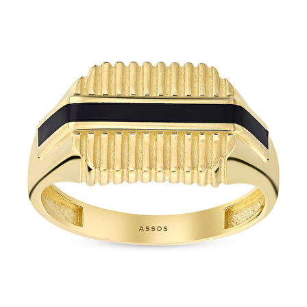 Altın Erkek Yüzük - 14K