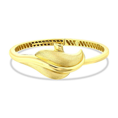 Altın Tasarım Kelepçe - 14K