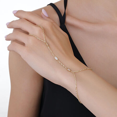 Altın Şahmeran Bileklik - 14K