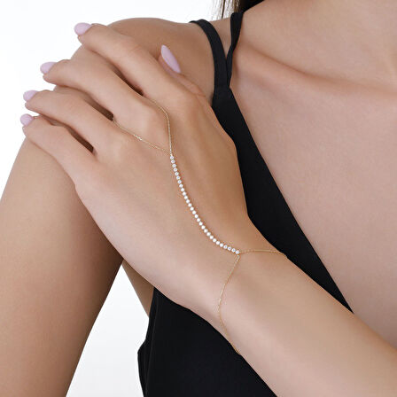 Altın Şahmeran Bileklik - 14K