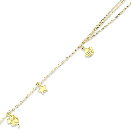 Altın Tasarım Halhal - 14K