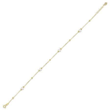 Altın Tasarım Halhal - 14K