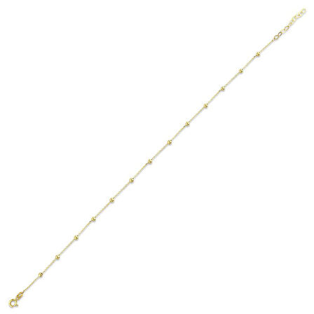 Altın Tasarım Halhal - 14K