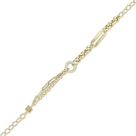 Altın Tasarım Bileklik - 14K