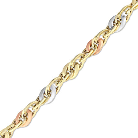 Altın Zincir Bileklik - 14K