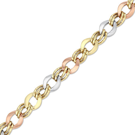 Altın Zincir Bileklik - 14K