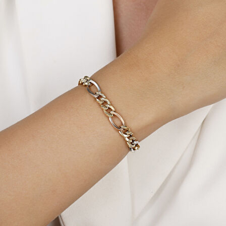 Altın Zincir Bileklik - 14K