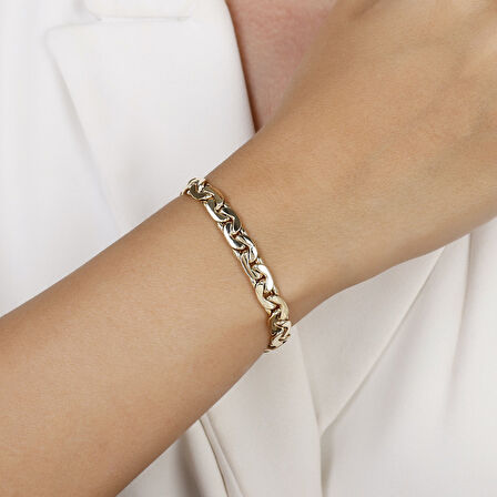 Altın Zincir Bileklik - 14K