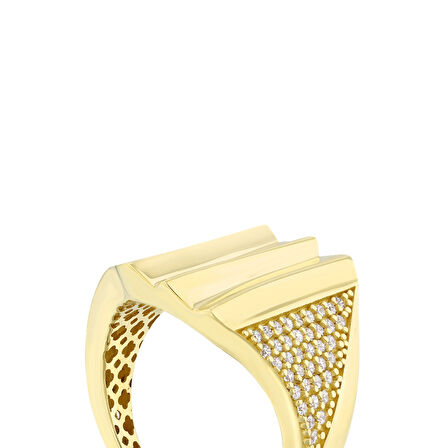 Altın Tasarım Yüzük - 14K