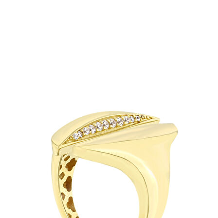 Altın Tasarım Yüzük - 14K