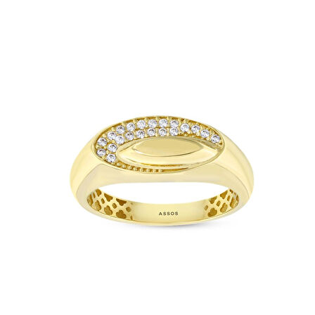 Altın Tasarım Yüzük - 14K