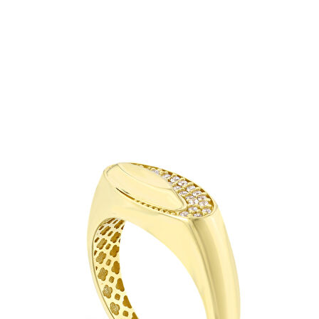 Altın Tasarım Yüzük - 14K