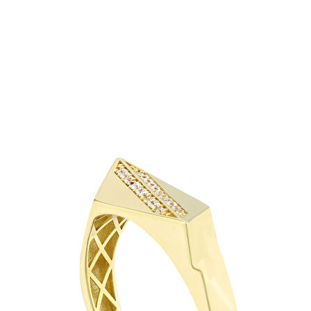 Altın Tasarım Yüzük - 14K