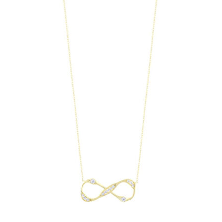 Altın Sonsuzluk Kolye - 14K